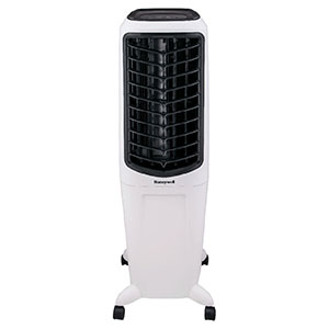 Honeywell TC30PEU Evaporative Tower Air Cooler with Fan and Humidifier, Washable Dust Filter, 470 CFM - 7.9 Gallon Tank (White)