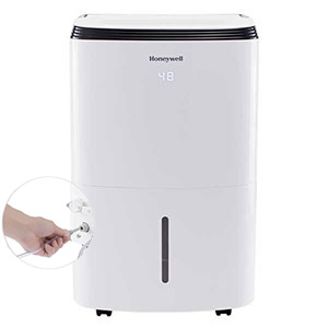 Honeywell 70-Pint Energy Star Eco-Friendly Dehumidifier with Built-In Drain Pump