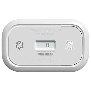Battery Powered Carbon Monoxide Detector with Digital Display